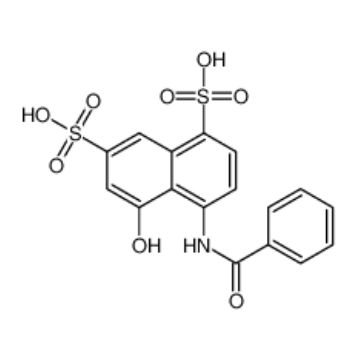 4-(苯甲酰基氨基)-5-羟基萘-1,7-二磺酸