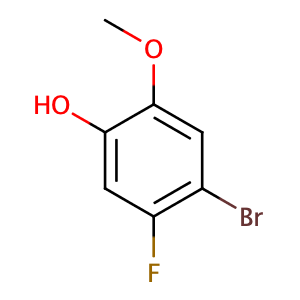 4-溴-5-氟-2-甲氧基苯酚