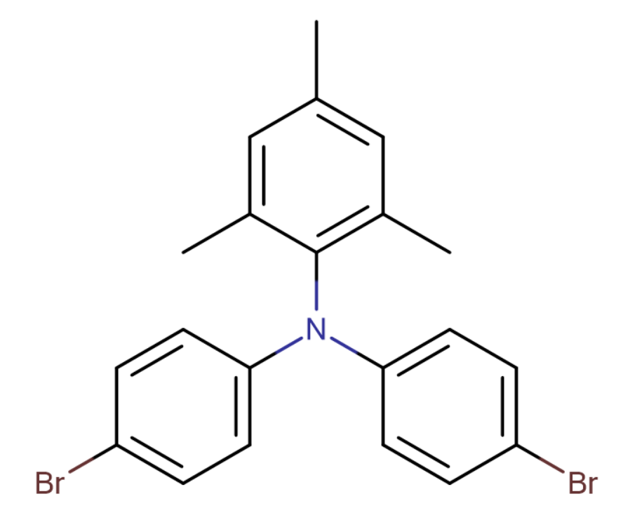 N,N-双(4-溴苯基)-2,4,6-三甲基苯胺