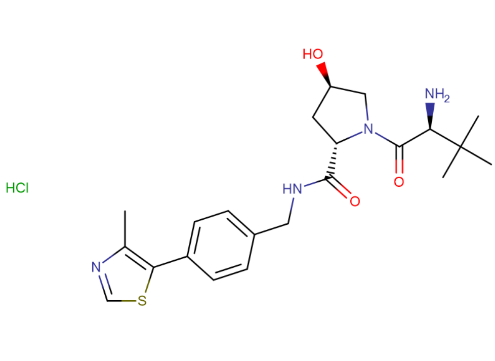 (2S,4R)-1-((S)-2-氨基-3,3-二甲基丁酰基)-4-羟基-N-(4-(4-甲基噻唑-5-基)苄基)吡咯烷-2-甲酰胺盐酸盐