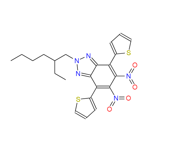 2-(2-ethylhexyl)-5,6-dinitro-4,7-di(thiophen-2-yl)-2H-benzo[d][1,2,3]triazole