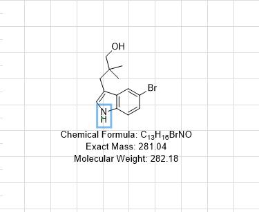 3-(5-bromo-1H-indol-3-yl)-2,2-dimethylpropan-1-ol