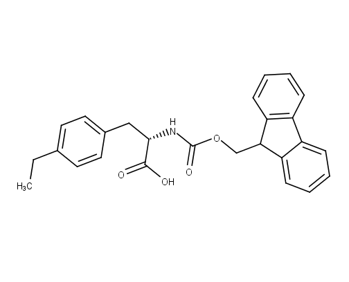 (2S)-3-(4-ethylphenyl)-2-({[(9H-fluoren-9-yl)methoxy]carbonyl}amino)propanoic acid