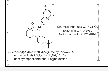 7-(tert-butyl)-1,4a-dimethyl-N-(4-methyl-2-oxo-2H-chromen-7-yl)-1,2,3,4,4a,4b,5,6,10,10a-decahydroph