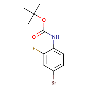 (4-溴-2-氟苯基)氨基甲酸叔丁酯