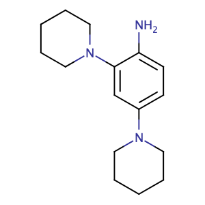 2,4-二(哌啶-1-基)苯胺