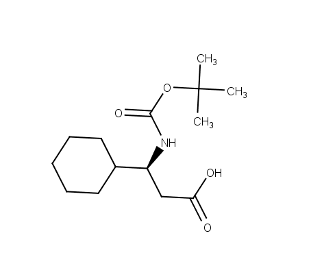 (3S)-3-{[(tert-butoxy)carbonyl]amino}-3-cyclohexylpropanoic acid