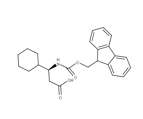 (3S)-3-cyclohexyl-3-({[(9H-fluoren-9-yl)methoxy]carbonyl}amino)propanoic acid