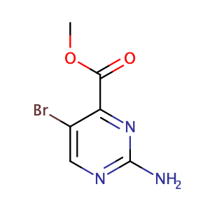 2-氨基-5-溴嘧啶-4-羧酸甲酯