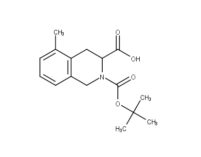 2-[(tert-butoxy)carbonyl]-5-methyl-1,2,3,4-tetrahydroisoquinoline-3-carboxylic acid