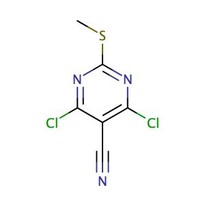 4,6-二氯-5-氰基-2-甲硫基嘧啶