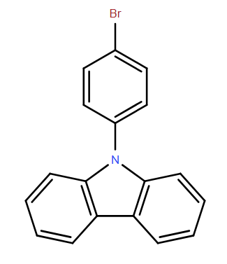 9-(4-溴苯基)咔唑