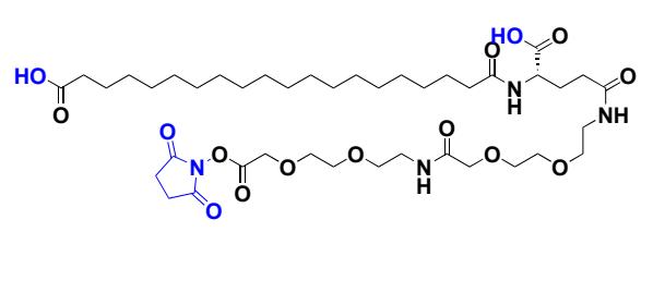 C20-Glu-AEEA-AEEA-OSU