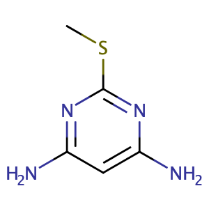 2-甲硫基-4,6-二氨基嘧啶