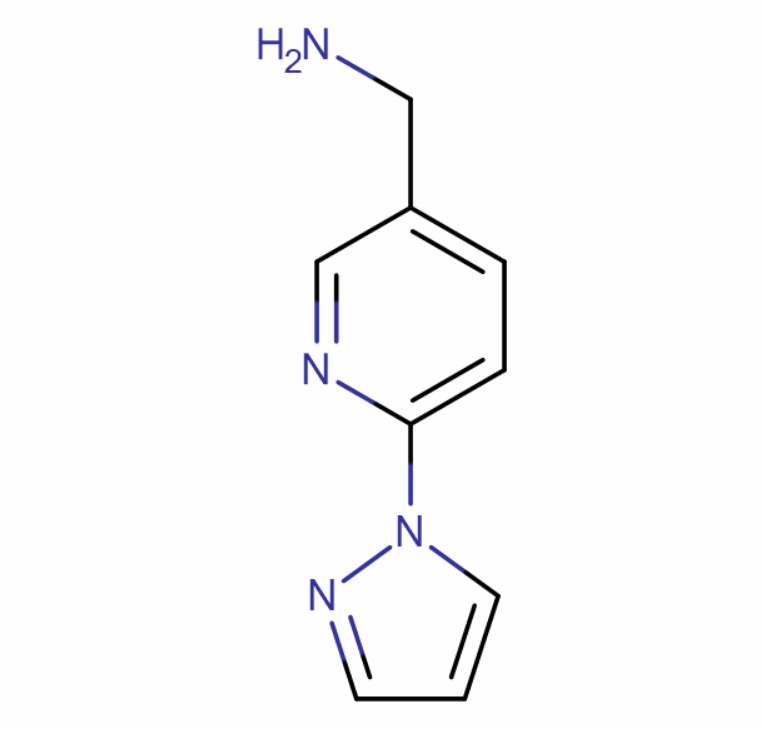 6-(1H-吡唑-1-基)吡啶-3-基]甲胺