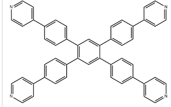 4,4''-di(4-pyridyl)-4',5'-bis[4-(4-pyridyl)-phenyl]-1,1':2',1''-terphenyl