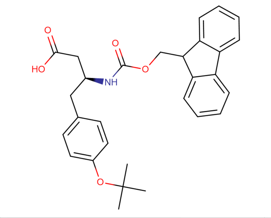 (S)-3-((((9H-芴-9-基)甲氧基)羰基)氨基)-4-(4-(叔丁氧基)苯基)丁酸