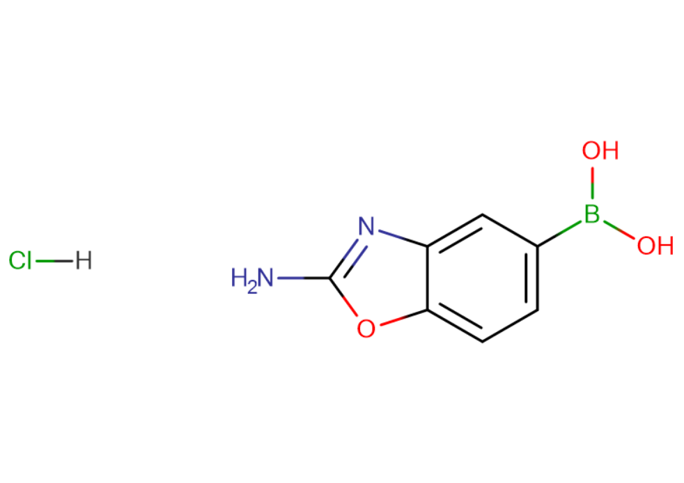 (2-氨基-1,3-苯并恶唑-5-基)硼酸盐酸盐