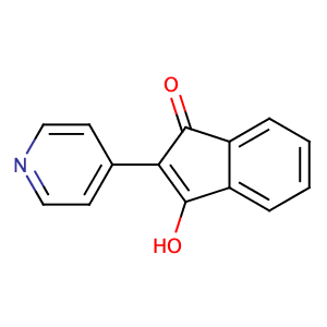 3-羟基-2-(吡啶-4-基)茚-1-酮