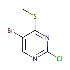 5-溴-2-氯-4-(甲硫基)嘧啶