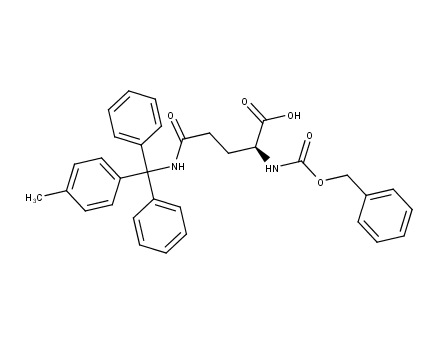 (2S)-2-{[(benzyloxy)carbonyl]amino}-4-{[(4-methylphenyl)diphenylmethyl]carbamoyl}butanoic acid