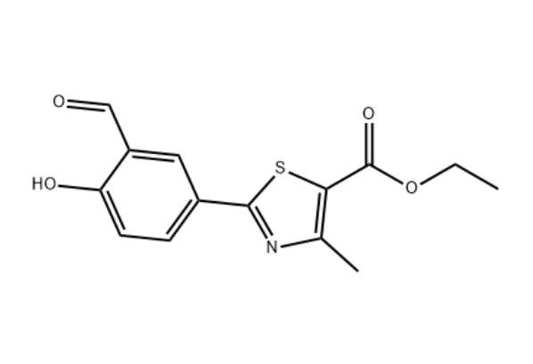 2-(3-醛基-4-羟基苯基)-4-甲基噻唑-5-羧酸乙酯