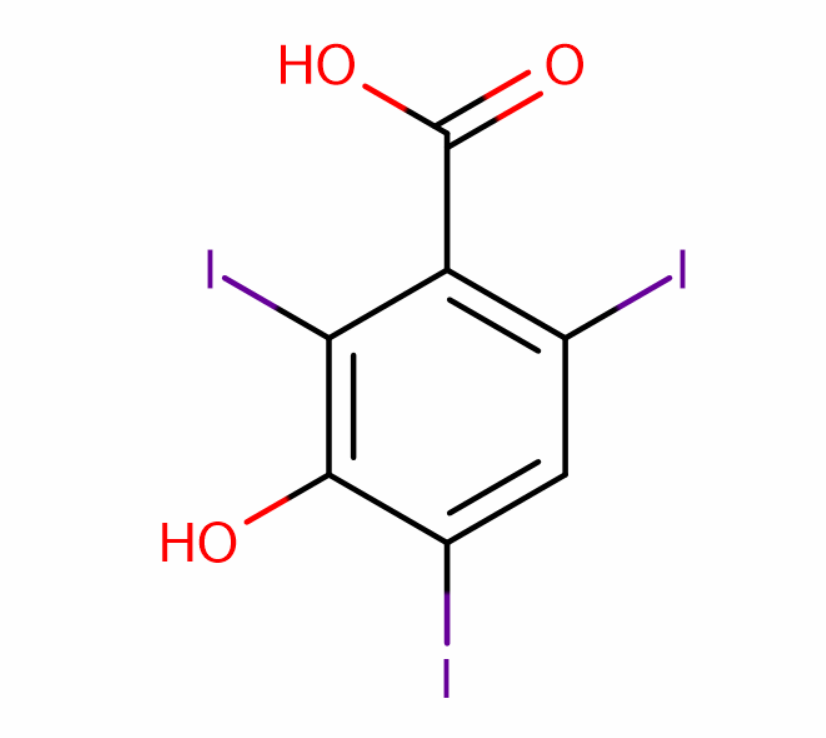 3-羟基-2,4,6-三碘苯甲酸