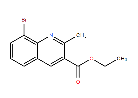 8-溴-2-甲基喹啉-3-羧酸乙酯