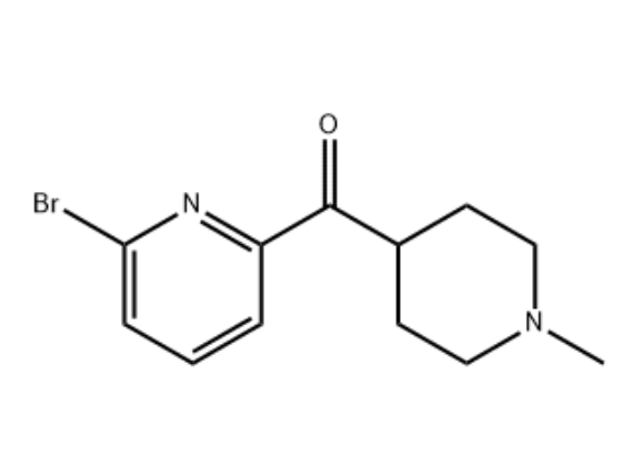 (6-溴-2-吡啶基)(1-甲基-4-哌啶基)甲酮