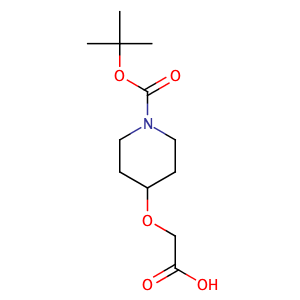 1-Boc-4-哌啶氧乙酸