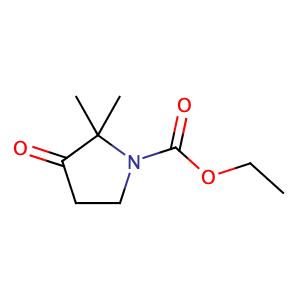 2,2-二甲基-3-酮基-N-甲酸乙酯脯氨酸