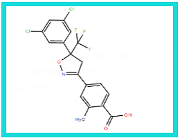 4-[5-(3,5-dichlorophenyl)-5-(trifluoromethyl)-4,5-dihydro-1,2-oxazol-3-yl]-2-methylbenzoicacid