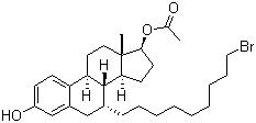 CAS 登录号：875573-66-3, (7a,17b)- 7-(9-溴壬基)雌甾-1,3,5(10)-三烯-3,17-二醇 17-醋酸酯