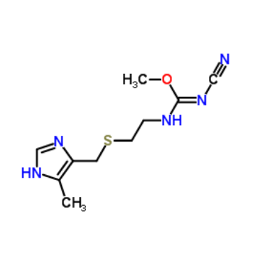 N-氰基-N'-[2-[[(5-甲基-1H-咪唑-4-基)甲基]硫基]乙基]亚胺代氨基甲酸甲酯