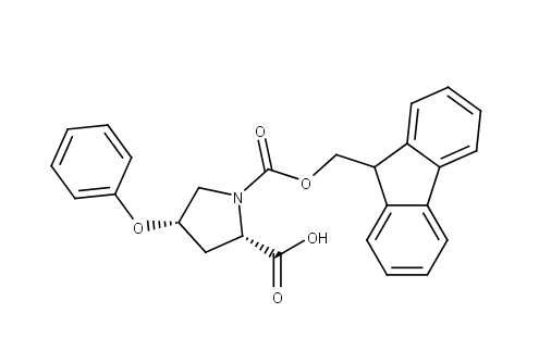 (2S,4S)-1-(9H-fluoren-9-ylmethoxycarbonyl)-4-phenoxypyrrolidine-2-carboxylic acid