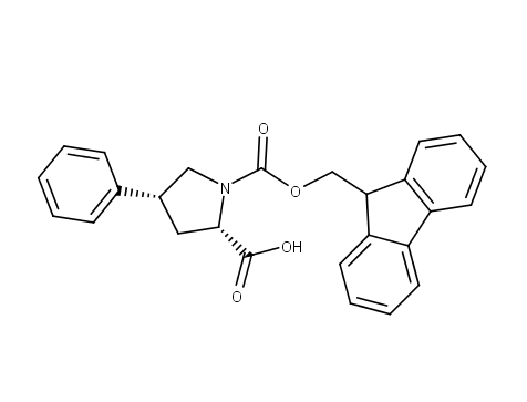 (2S,4R)-1-{[(9H-fluoren-9-yl)methoxy]carbonyl}-4-phenylpyrrolidine-2-carboxylic acid