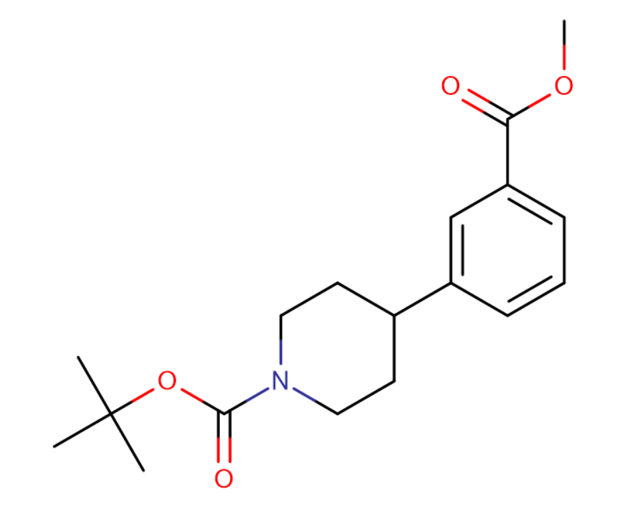 tert-butyl 4-[3-(methoxycarbonyl)phenyl]piperidine-1-carboxylate