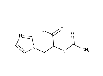 2-acetamido-3-(1H-imidazol-1-yl)propanoic acid