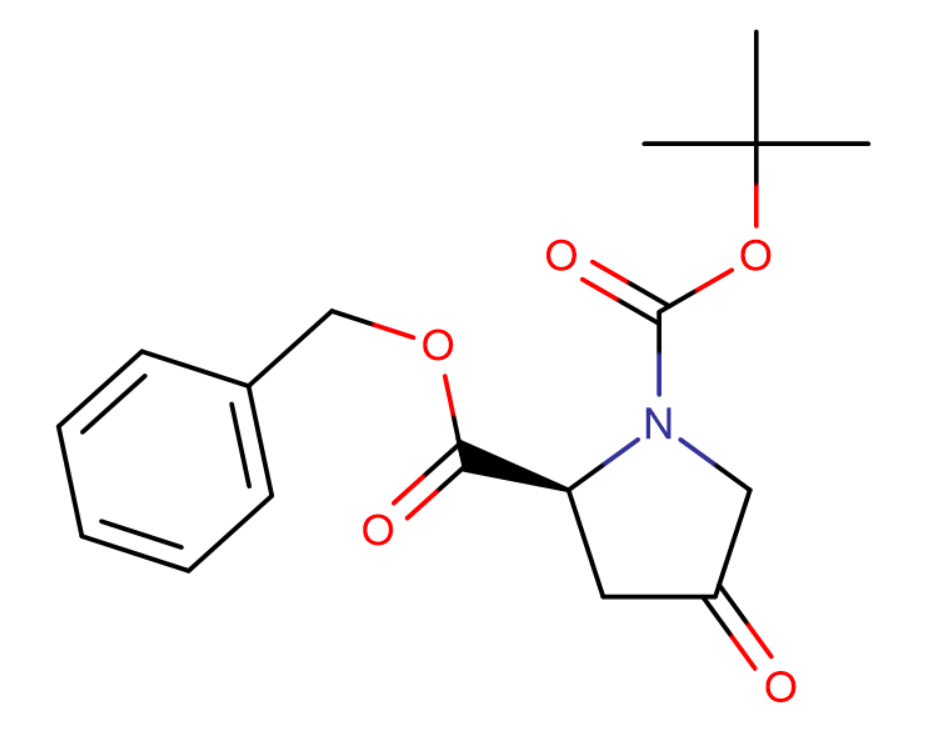 N-(tert-butyloxycarbonyl)-4-oxoproline benzyl ester