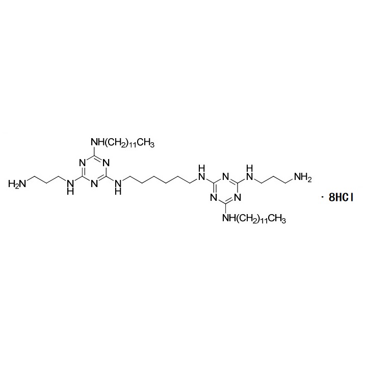 N2，N2'-（己烷-1,6-二酰基）双（N4-（3-氨基丙基）-N6-十二烷基-1,3,5-三嗪-2,4,6-三胺）盐酸盐