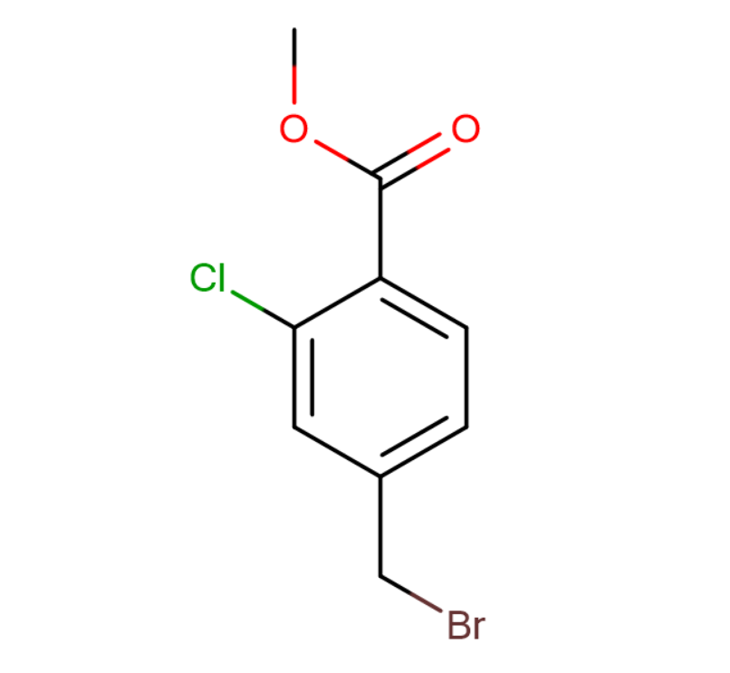 Benzoic acid,4-(broMoMethyl)-2- chloro-,Methyl ester