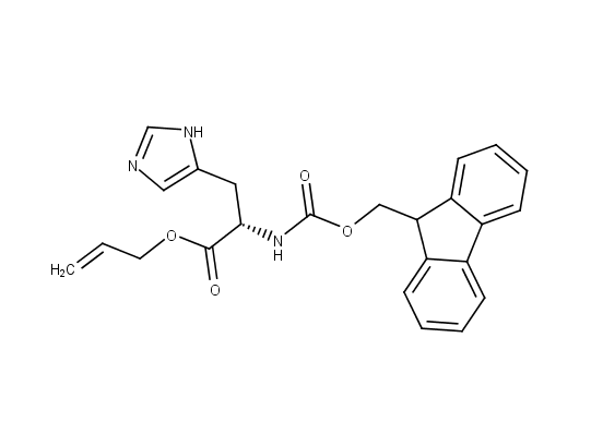 芴甲氧羰基-组氨酸烯丙酯