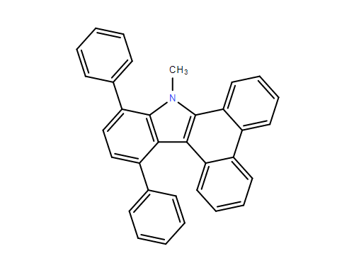 9-甲基-10,13-二苯基-9H-二苯并[A,C]咔唑