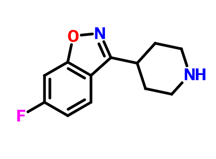 6-氟-3-（4-哌啶基）苯并恶唑
