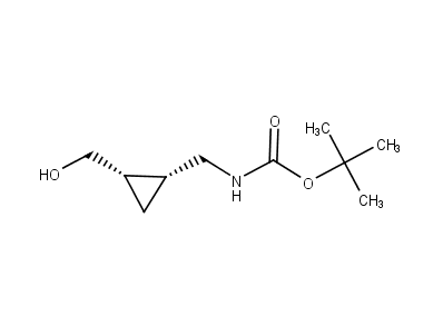 tert-butyl N-{[(1R,2S)-2-(hydroxymethyl)cyclopropyl]methyl}carbamate