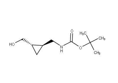 tert-butyl N-{[(1S,2S)-2-(hydroxymethyl)cyclopropyl]methyl}carbamate