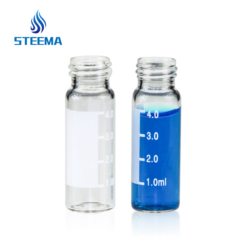 4mL标准螺口进样瓶透明玻璃带刻度13-425（仅瓶体）