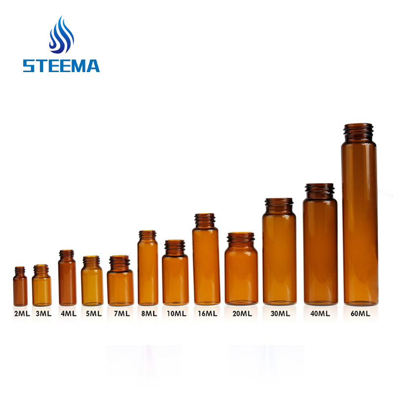 3mL标准棕色样品瓶棕色玻璃不带刻度13-425（仅瓶体）