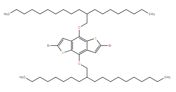 2,6-二溴-4,8-双[(2-辛基十二烷基) 氧基]苯并[1,2-B:4,5-B]二噻吩