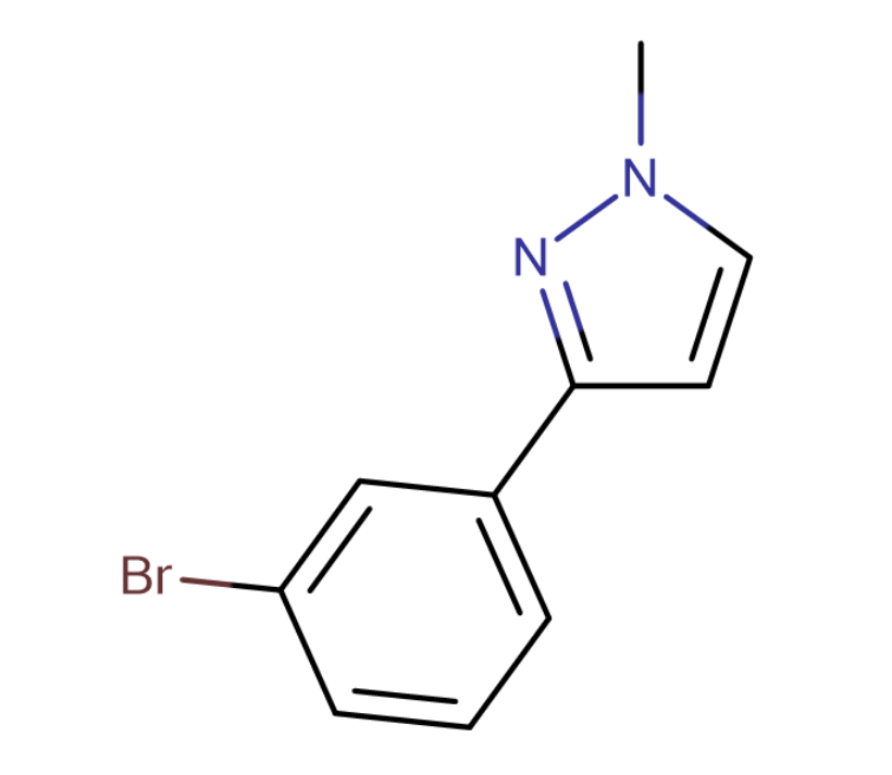 3-(3-bromophenyl)-1-methyl-1H-pyrazole